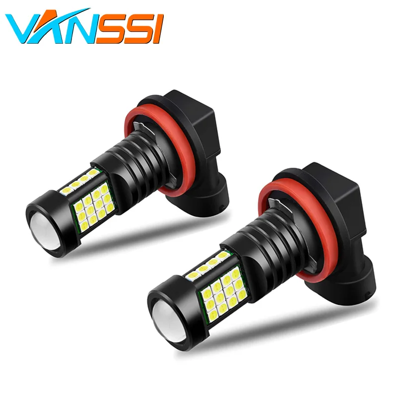 2x H8 H11 светодиодные противотуманные фары 2000 люменов Высокая мощность 3030 36 SMD LED H16