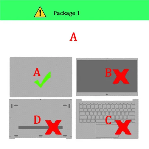 Package-1 A Наклейка для ноутбука для Xiaomi mi notebook Pro 15,6 ''mi Air 13,3 дюймов Diy Цветная наклейка для кожи для Xiaomi mi Ga mi ng Laptop 15,6'' - Цвет: Package-1 A