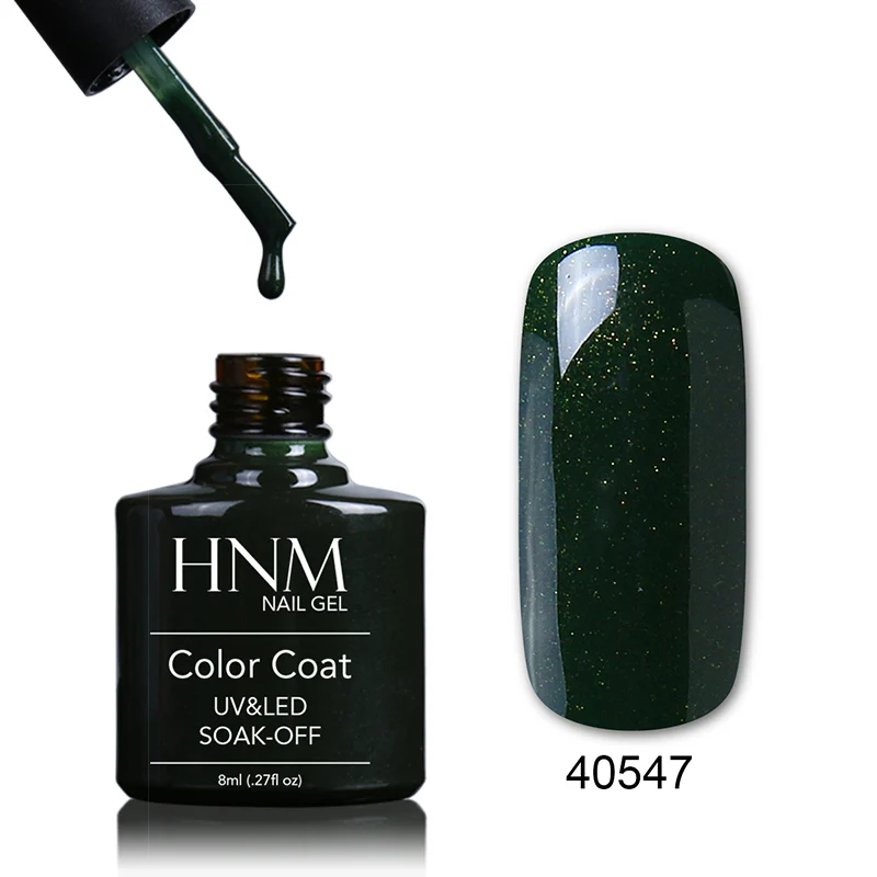 40547 HNM 8 мл Чистый Цвет гель для ногтей длительный УФ светодиодный Гель-лак для ногтей Лаки Гибридный гель лак для ногтей - Цвет: 40547