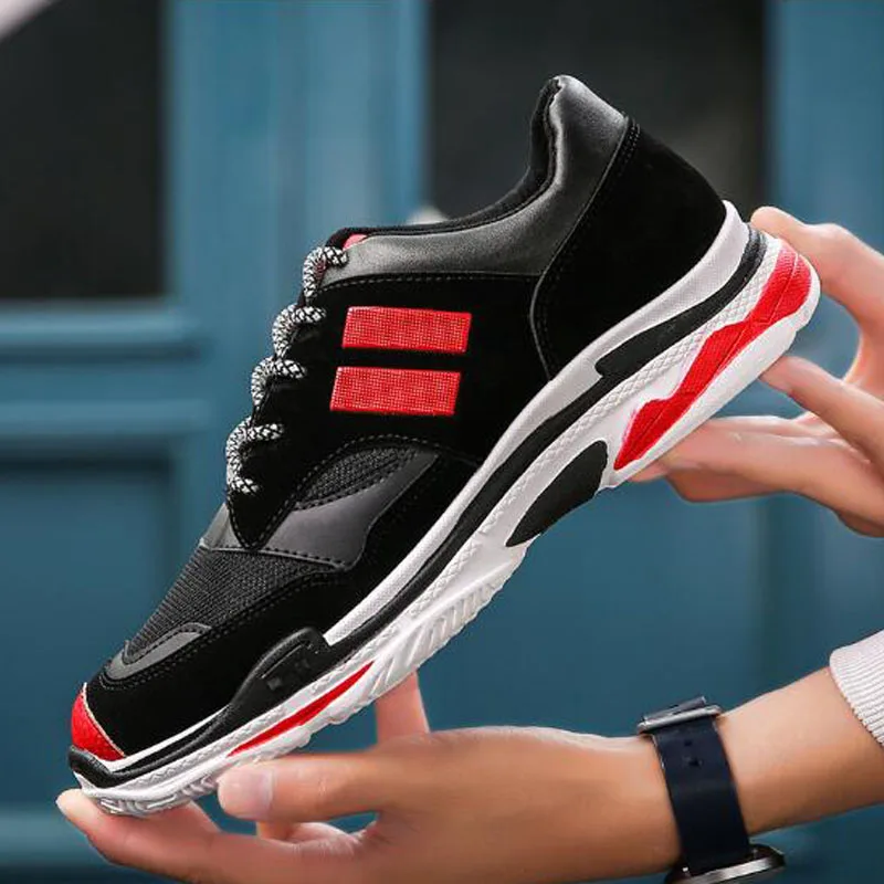 2019 New Arrival Men's Causal Shoes Campus Sport Sneakers Breathable Dad Non-slip Street Couple shoes Tennis | Обувь