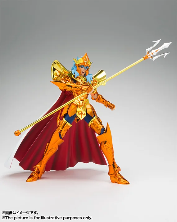 100% Оригинальный BANDAI Tamashii Наций Saint Cloth миф экс фигурка морской император Посейдон