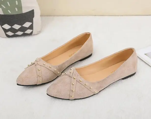 Женские туфли с острым носком Плоская обувь весна-лето 2019 | Обувь