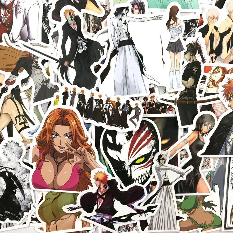 10/50 шт./лот в стиле японского аниме Bleach JDM наклейка для ноутбука гитары