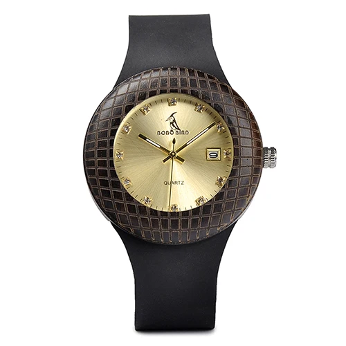 iQ17-1 Watch BOBO BIRD деревянные кварцевые часы для мужчин и женщин часы с кожаным ремешком наручные часы для подарков в деревянной коробке W-iQ17 Прямая поставка - Цвет: iQ17-1 Watch