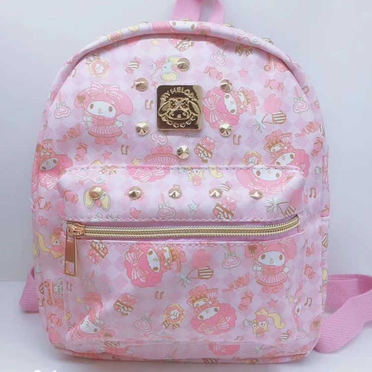 A Hello kitty сумка Детская Мультфильм My Melody большие сумки для девочек путешествия KT рюкзак Водонепроницаемый девушка школьная сумка на плечо хорошее качество - Цвет: A