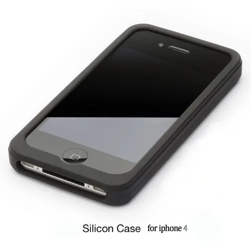 Мягкий силиконовый чехол для iphone 4 4G 4S задняя крышка мягкая гелевая резиновая
