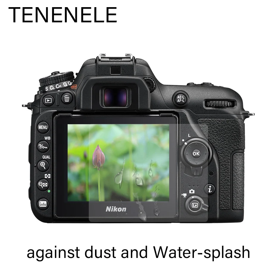 TENENELE защита для экрана NIKON D7500 закаленное стекло ЖК-защитная пленка HD Nikon Защитная