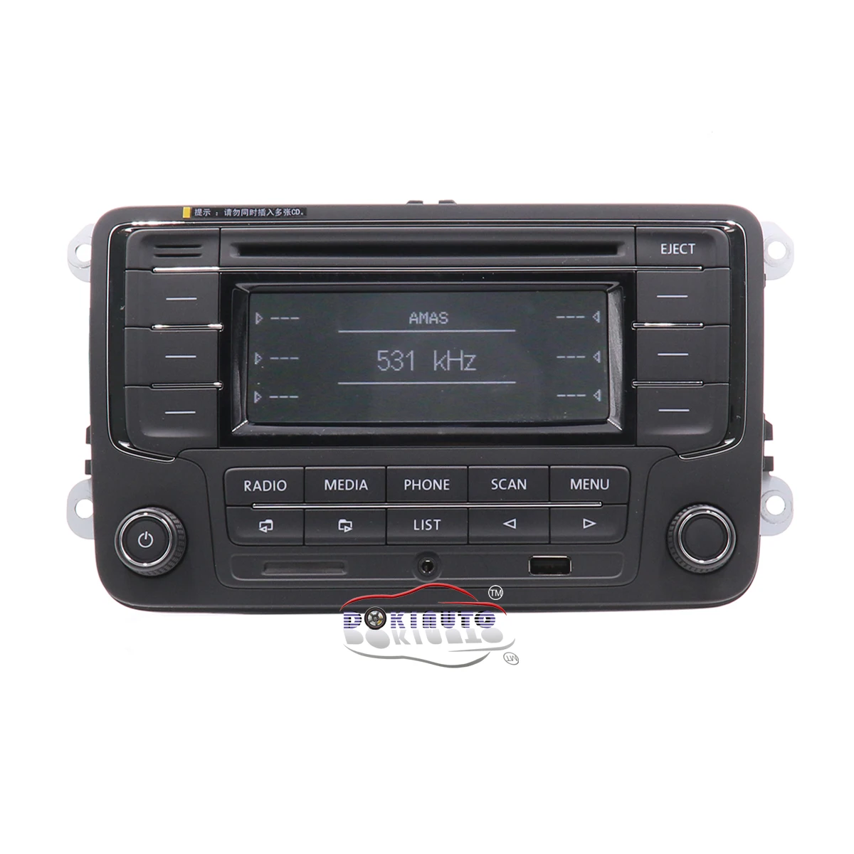 Для Golf 5 6 Jetta Mk5 MK6 Passat B6 CC B7 RCN210 Plus Bluetooth MP3 USB плеер CD MP3 радио 3AD035185A