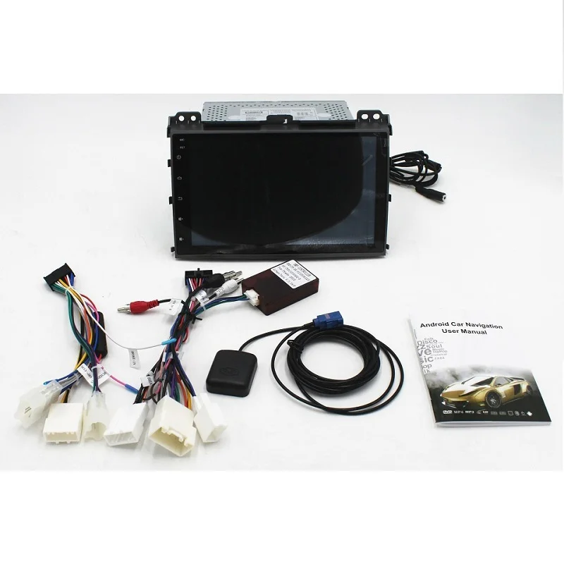 SMARTECH 2 Din Android Автомобильная Радио gps навигационная система для TOYOTA Land Cruiser Prado 120 поддержка оригинальная система усилителя JBL