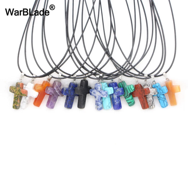 Ожерелья и подвески из натурального камня WarBLade ювелирные украшения с бирюзовым