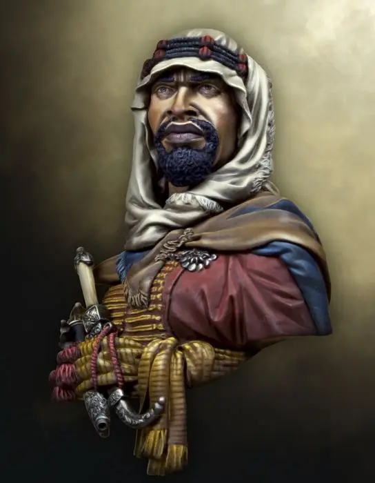 1/10 Смола Бюст строительный комплект арабский боец свободы | Игрушки и хобби