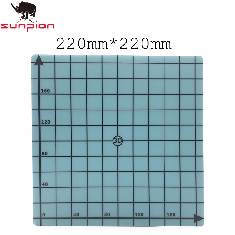 3D-принтер 220*220 мм с подогревом матовая наклейка для Wanhao i3 Anet A8 A6 детали 3D-принтера 3
