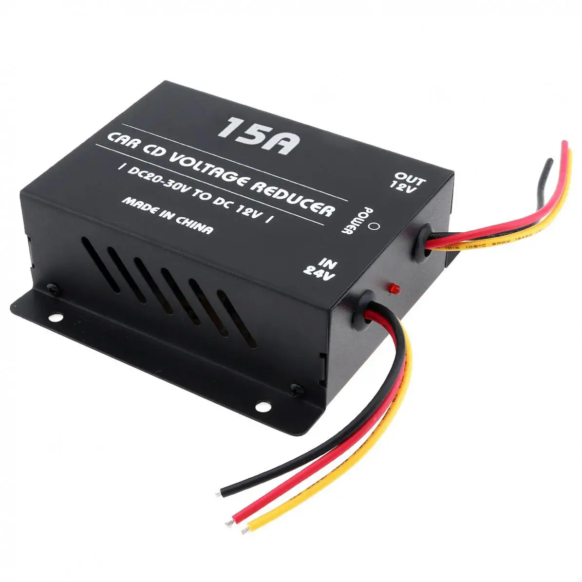 180W 15A DC 24V до 12V автомобильный преобразователь мощности Электрический Инвертор