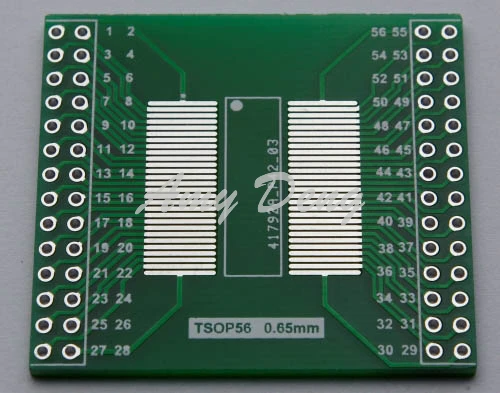 20 шт./лот TSOP56 TSOP48 DIP56 адаптер пластина AM29 серии чип 0 5 мм 65|chip|chip platechip adapter |