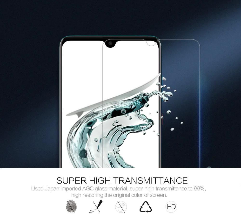 Пленка Nillkin из закаленного стекла для Huawei Mate 20 Amazing H + Pro Nano противовзрывная
