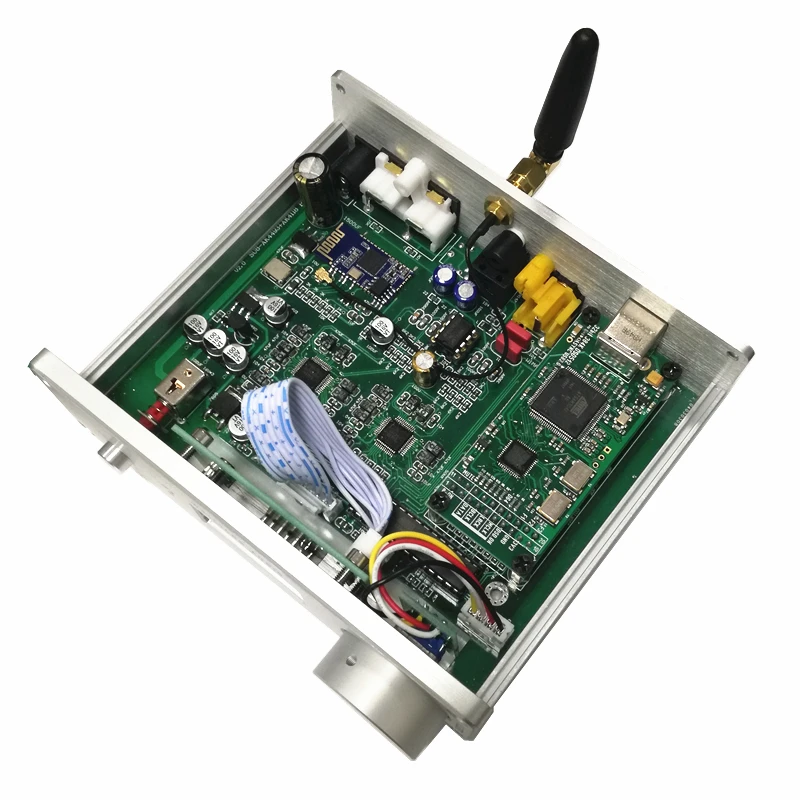 Двойной ak4493* 2 цап поддержка bluetooth 5,0 оптический коаксиальный вход аудио декодер 192 кГц DSD RCA выход