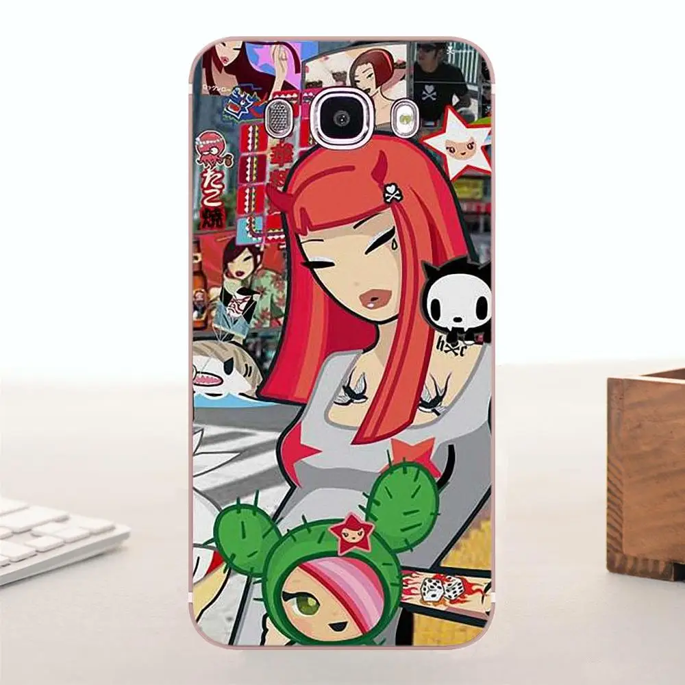 Bixedx японские мягкие чехлы Tokidoki для Samsung Galaxy Note 5 8 9 S3 S4 S5 S6 S7 S8 S9 S10 mini Edge Plus