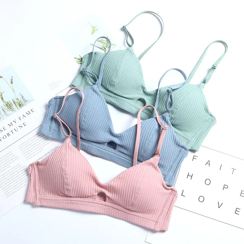 Сексуальный бюстгальтер пуш ап Soutien Feminino с хлопковой подкладкой Gorge Sans Armatures Ropa Mujer