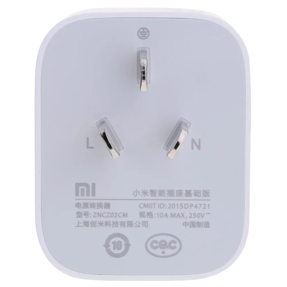 Original Xiaomi Mi Home Smart WiFi Socket APP Remote Control Timer Power Plug for Electrical Appliance | Электроника