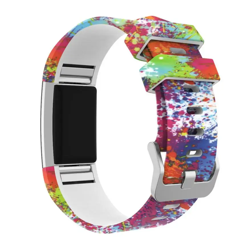 Ремешок для часов CARPRIE спортивный силиконовый сменный Браслет Fitbit Charge 2 DE27 Прямая