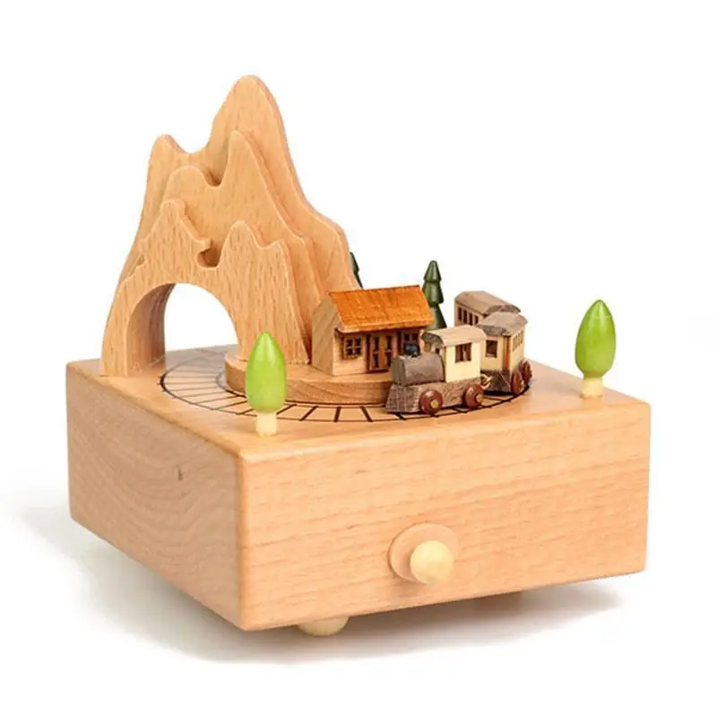 Музыкальная балерина Carrusel La Land Carillon Scatole Musicali подарок Muzik Kutusu Wood De caja музыкальная