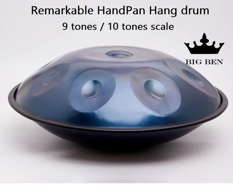 Ручной работы производительность барабана HandPan ручной работы HANDPAN барабан 10 тон handpan музыкальный инструмент 9 тонов пользовательский барабан тональности
