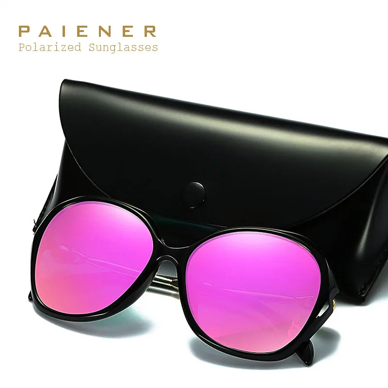 2017 брендовые дизайнерские женские поляризационные солнцезащитные очки новая