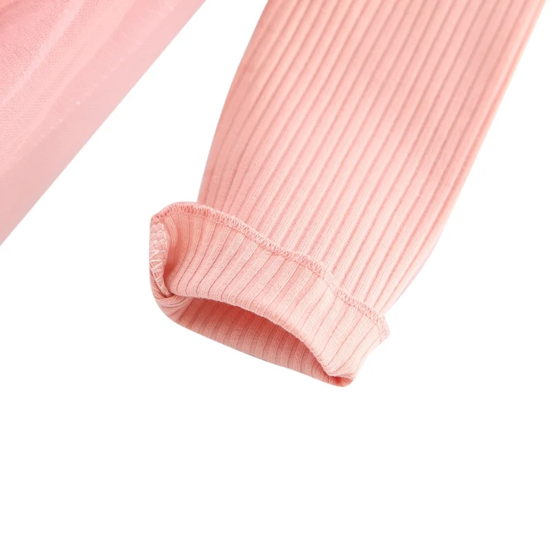 Платья для маленьких девочек весенние свитера с длинными рукавами и рисунком