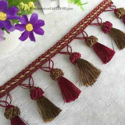 10 метров/партия шторы с кисточками см|handmade textile|decorative sewinglace decoration |