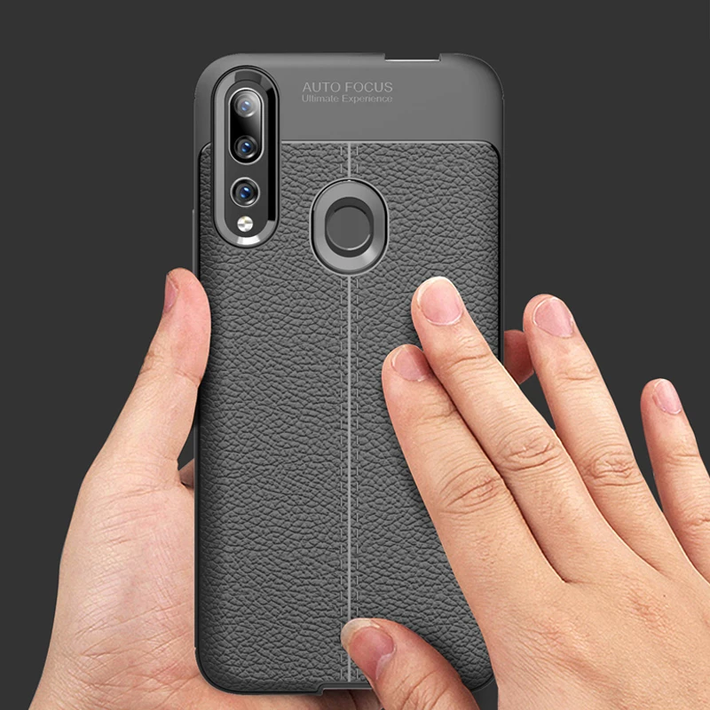 Xinwen tpu кожаный чехол для задней панели телефона etui huawei y9 prime 2019 y 9 p smart z psmart