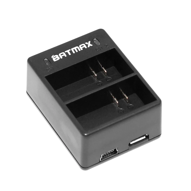 Batmax 3 шт. AHDBT 301 аккумуляторная батарея + USB двойное зарядное устройство 302 для Gopro Hero