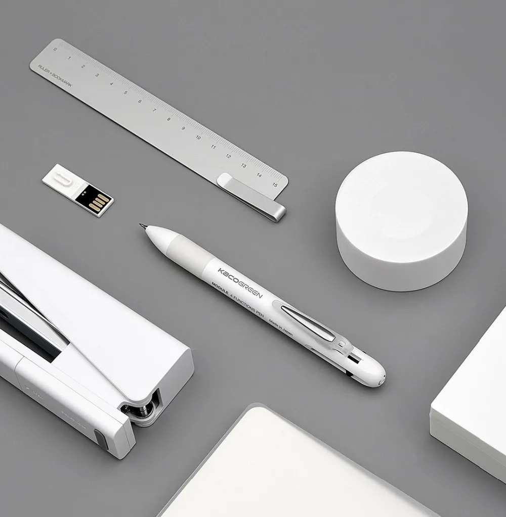 Xiaomi MOULDE 4 в 1 многофункциональная ручка 0,5 мм гелевые ручки с ластиком механический карандаш ручка школы офиса черный синий красный заправка