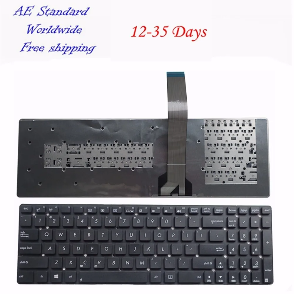 

US Laptop Keyboard For ASUS A55V K55V A55VM A55VD K55VD R500v R700V New Black English