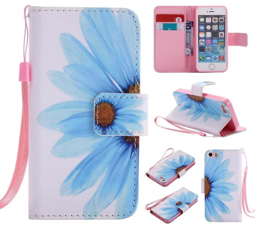 Кожаный чехол с откидной крышкой для iPhone 5 5S SE 6 6S 7 8 Plus X XS MAX XR Touch чехол-Бумажник