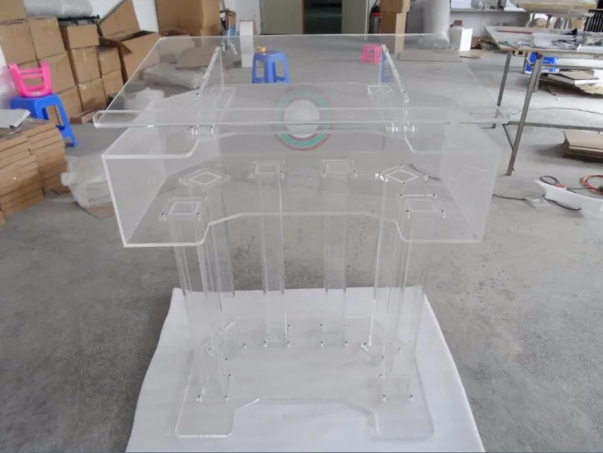 Поставка подиума Высокое качество фабрика акриловый Подиум pulpit платформа