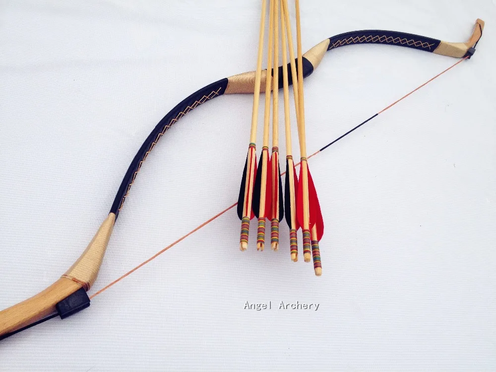 Новогодний китайский монгольский бант ручной работы изогнутый 20lb 60lb + 6