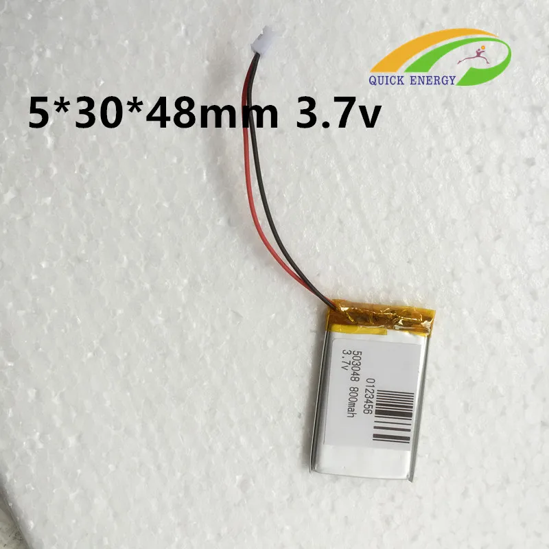 Поставка полимера thium батареи 053048 800 мАч 3.7 В|800mah 3.7v|battery polymer batterybattery 3.7v 800mah |