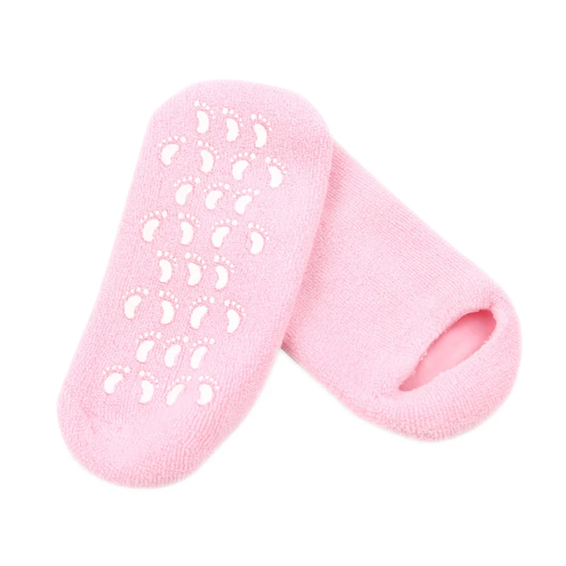 

1Pair Soften Repair Cracked Skin Gel Sock Moisturize Skin Foot Care Treatment Spa Sock Health Care Protectors High Quality