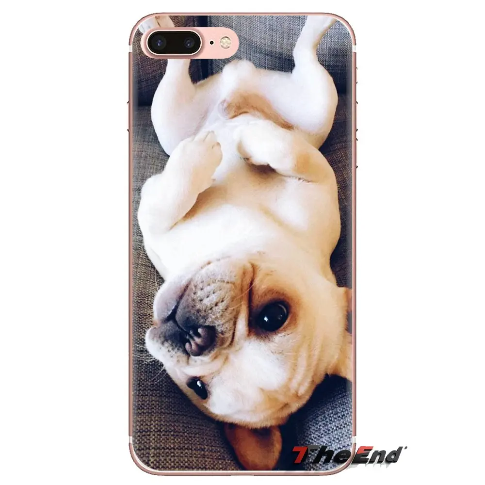 Soft Silicone TPU Case whimsical french bulldog Dogs puppy For iPod Touch Apple iPhone 4 4S 5 5S SE 5C 6 6S 7 8 X XR XS Plus MAX |