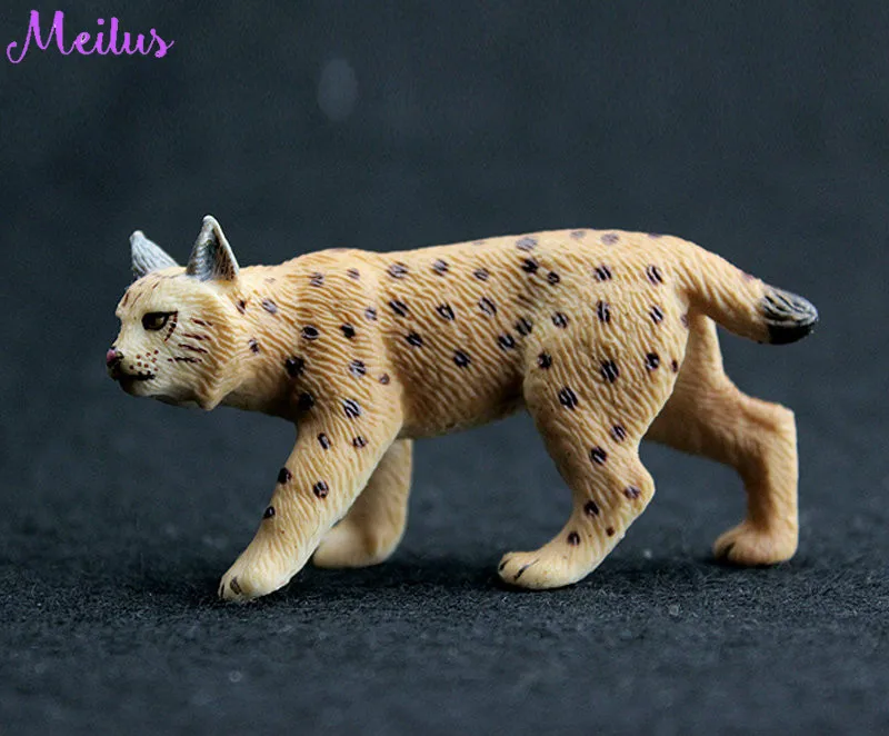 Bobcat (рысь леопардовая кошка тигр кошка) Семейный комплект имитационная модель