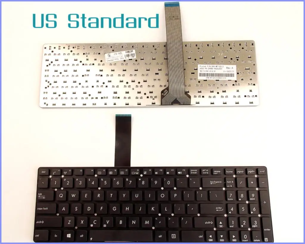 

Английская версия клавиатуры US для ноутбука ASUS K55VJ K55VS K55A-BBL4 K55VD