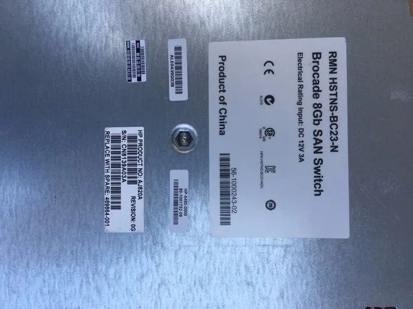 Оригинальный HP AJ820A 8/12C 8G SAN Switch 489864 001 Send 2 AJ716A|Детали и аксессуары для приборов| |