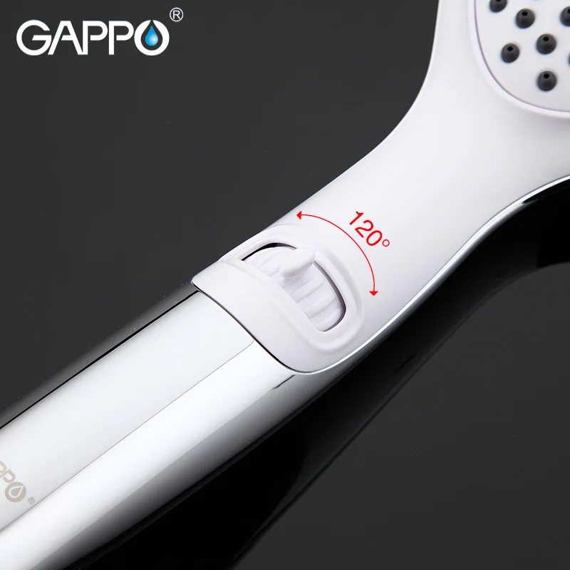 Насадка для душа GAPPO SPA душ массажер ABS водосберегающая хромированная насадка