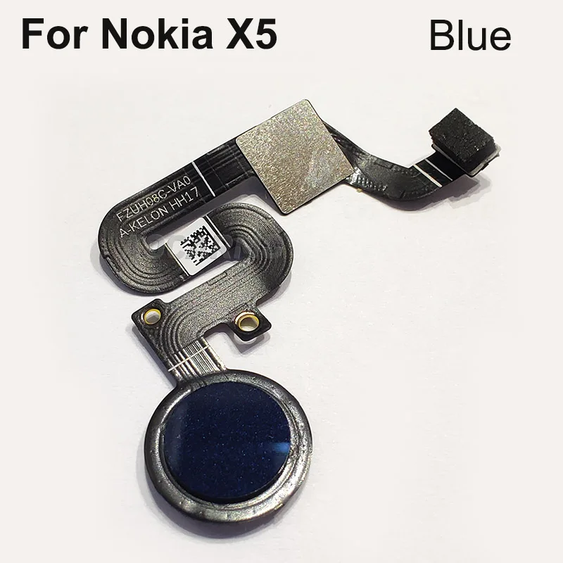 Aocarmo датчик отпечатков пальцев Touch ID домашний гибкий кабель для Nokia 5 1 Plus/X5 TA 1109 86