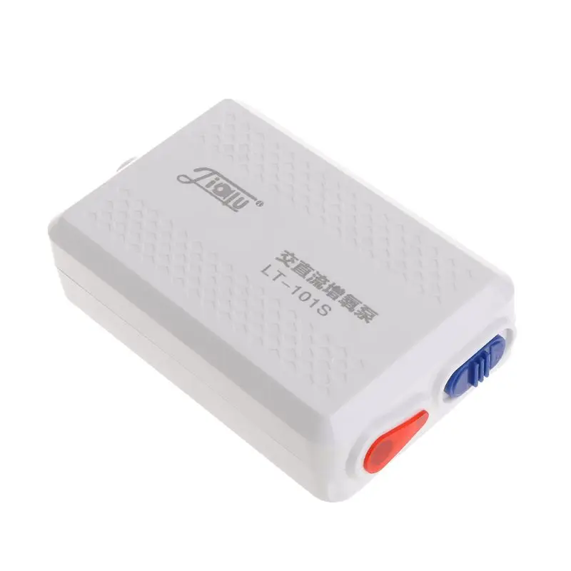 Кислородный насос аквариумный компрессор воздушного насоса USB Перезаряжаемый Открытый Портативный US Plug 100-240V принадлежности для рыбного садка воздушный комплект с молокоотсосом