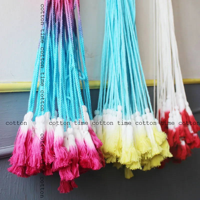 Кисточки из хлопка 1 шт. длина 120 см|tassel for bag|tassel longtassel cotton |