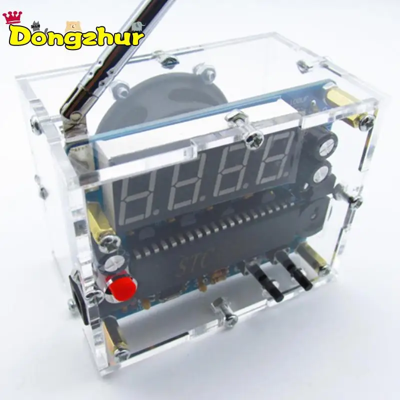 Комплект радиоприемника FM электронный обучающий сделай сам детали для