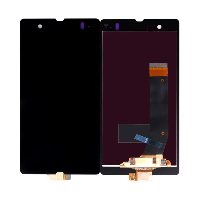 Для Sony для Xperia Z ЖК дисплей кодирующий преобразователь сенсорного экрана в сборе