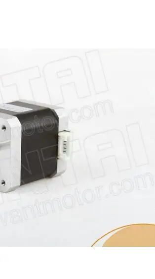 1 шт. Nema17 42BYGHW811L20P1 X2 0.48N.m(70oz in) 48 мм 2.5A 3 в D вал с разъемом для 3D принтера|nema17 3d printer|nema17