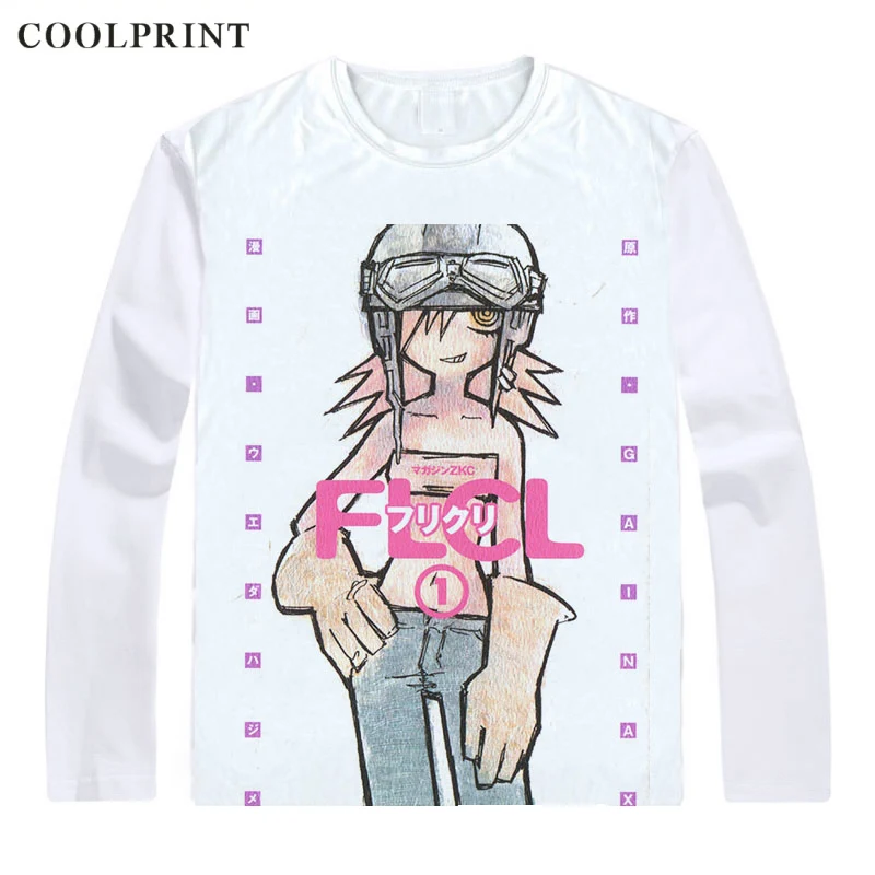 FLCL прогрессивные футболки, мульти-стиль, рубашки с длинными рукавами, фури кури, Фули, Кули, Харуко, харухара, наота, нандаба, рубашка для косплея - Цвет: Style 14